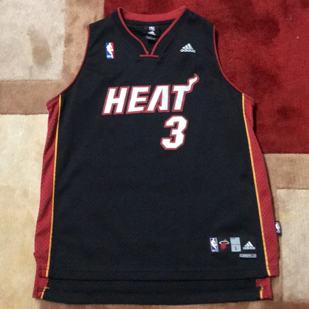 Original Dwayne Wade Jersey Size Kids Large